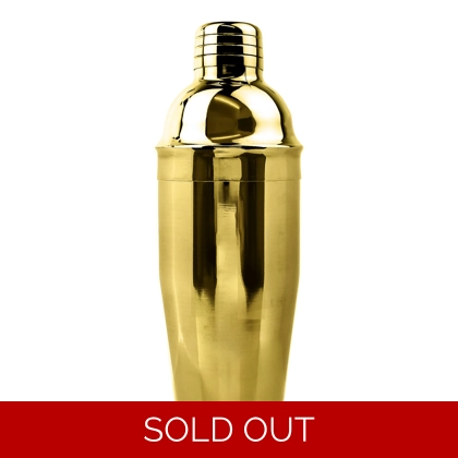 Cocktail Shaker - 750ml - Gold